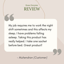 Load image into Gallery viewer, Koso Enzyme 10ML X 30 Sachets