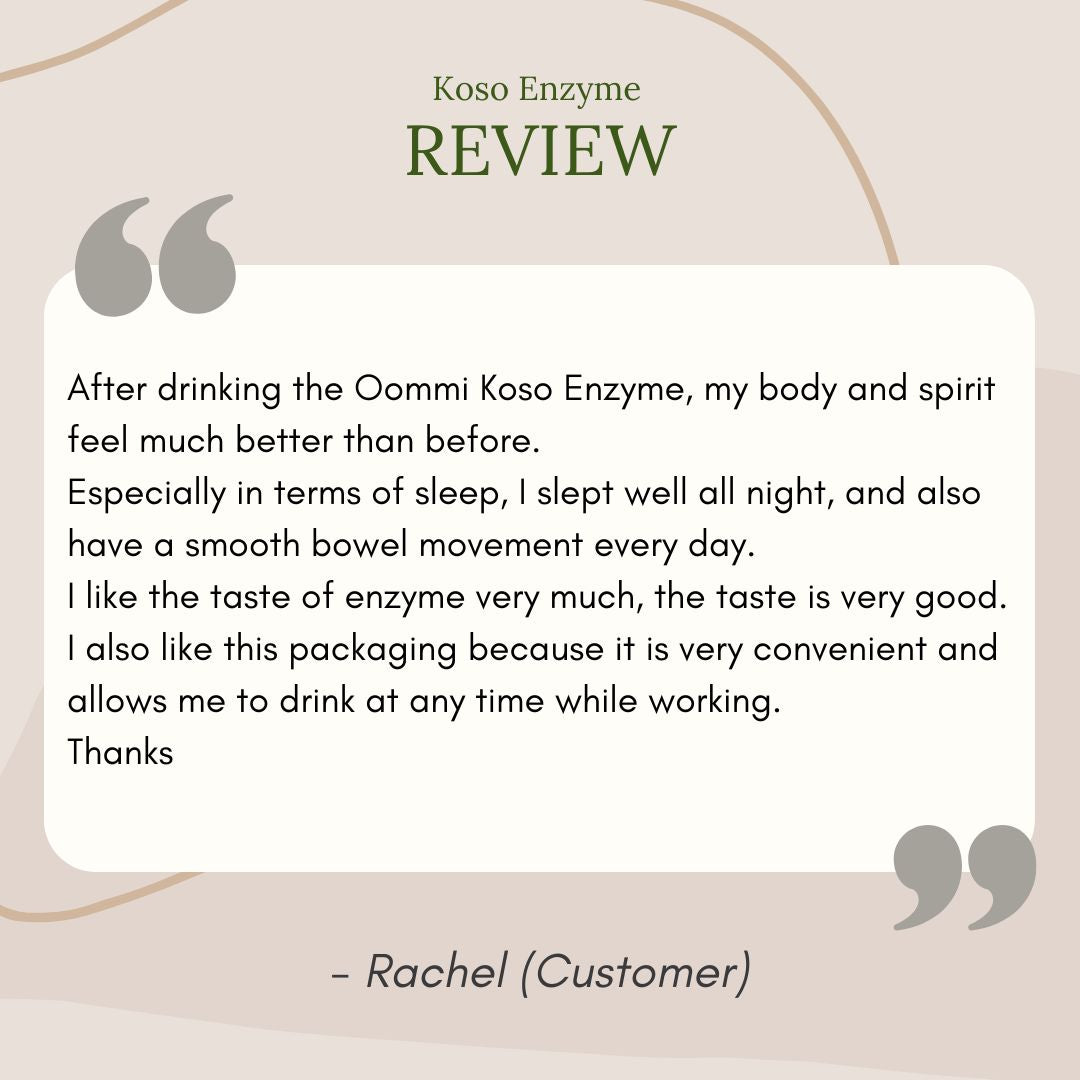 Koso Enzyme 10ML X 30 Sachets