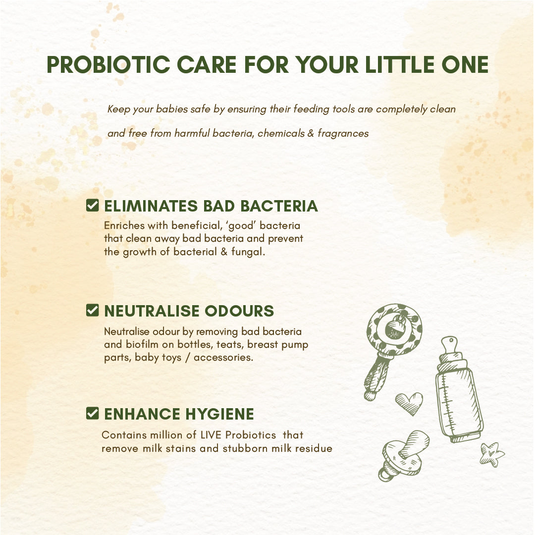 Baby Bottle & Utensil Cleaner 500ML