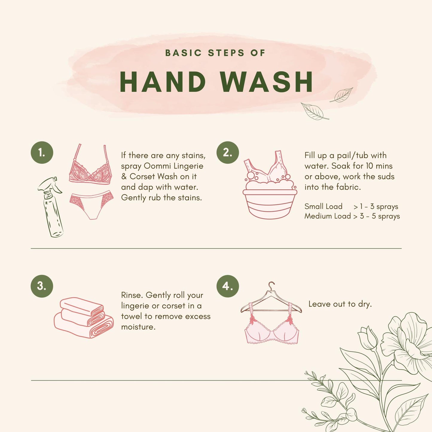 Lingerie & Corset Wash 500ML