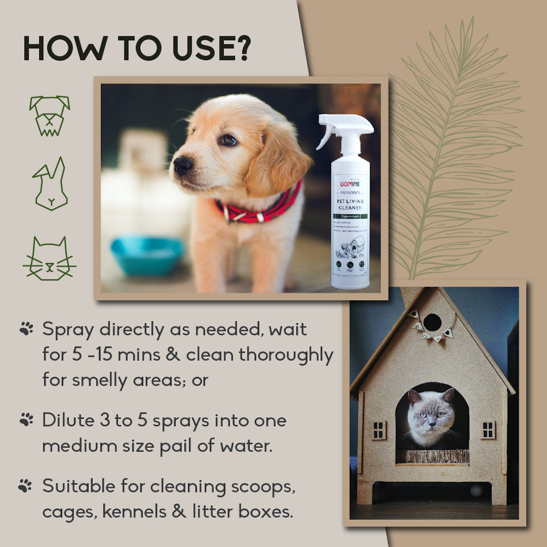 Pet Living Cleaner 500ML