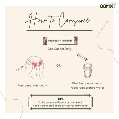 Pre+Probiotics + Multi-Vitamins X 30 Sachets