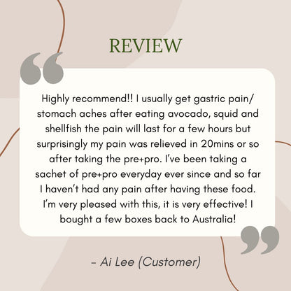 Pre+Probiotics + Multi-Vitamins X 30 Sachets